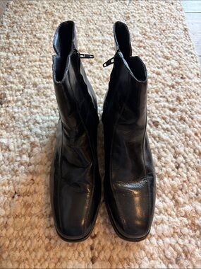 Black Leather Florsheim Boots